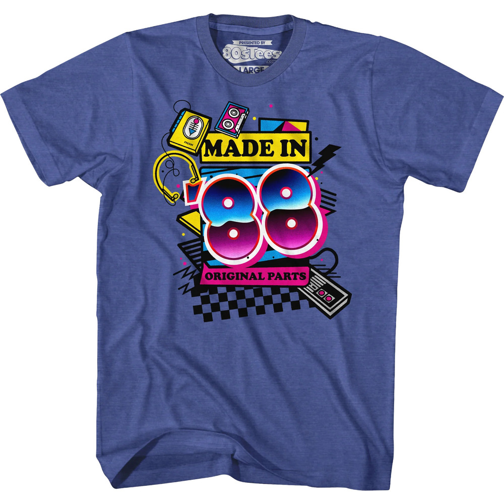 Original Parts Made In 88 Tshirt